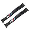 TLOO9 2pcs Carbon Fiber Car Interior Seat Gap Plug Filler Pad For BMW M X1 X3 X5 X6 X7 1 3 4 5 6 7 Series E36 E39 E46 E60 E90 F20 F40