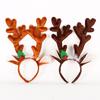 Horn Bells Reindeer Antlers Headband Christmas Decoration Christmas Headband Female Plush Hair Hoop