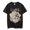 Vintage The Cure The Dream Tour T-Shirt 90s Rock Band Tour Graphic T-shirst Unisexs Harajuku Clothing Unisex Women Oversized Tees Tosp