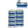 8pcs/lot Excellent Shaving 5 Layers Razor Blades Compatible for Gillettee Fusione For Men Face Care