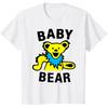 Kids Grateful Dead Baby Bear Yellow Dancing Bear Vintage Band T-Shirt