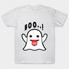 T Shirt Women Boo Harajuku Print Kawaii Tshirt Summer Short Sleeve Female T-Shirt Top Tee
