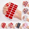 Women Hot Nail Sticker Plastic Sticker Nail Sticker Decals Art Casual Fashion Elegant Randomly