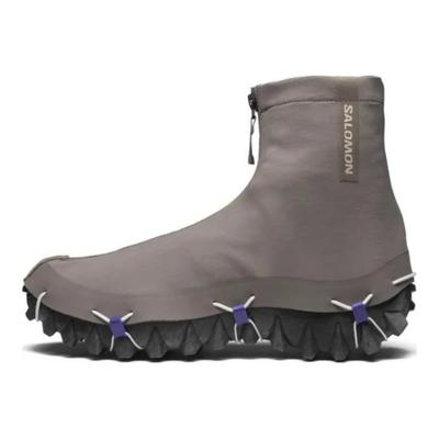 SNOWCLOG ADVANCED Противоскользящие Износостойкие Полувысокие Уличные Спортивные Кроссовки Унисекс Железно-Серые Кроссовки 475902