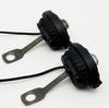 Motorcycle-modified 12V 10W LED Spotlights 3600LM Paired Twin Lights Yellow White Beams Lens-equipped Flashing Headlights