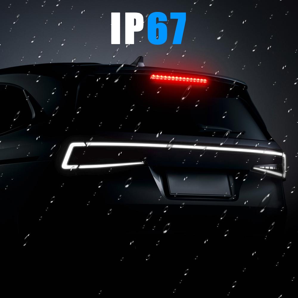 Стоп-сигнал Указатели поворота 15 светодиодная световая полоса Задний стоп-сигнал для грузовика прицепа грузовика автобуса