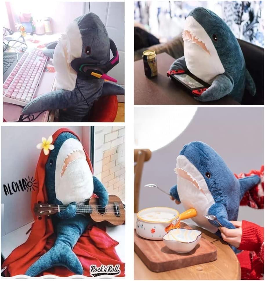 Игрушка Акула Мягкая Набивная Морское Животное Подушка-Компаньон Высококачественные Подарки На День Рождения Детям Мальчикам Декор Для Вечеринки
