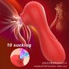 10-скоростной женский вибратор-стимулятор точки G с функцией всасывания