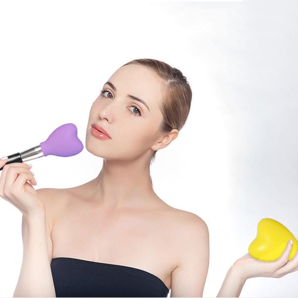 Подарки Пылезащитные Сердечко Чехлы для Кистей Макияжа Держатель для Кистей Макияжа Защитный Колпачок для Кисти Макияжа Органайзер-Кейс для Кистей Теней