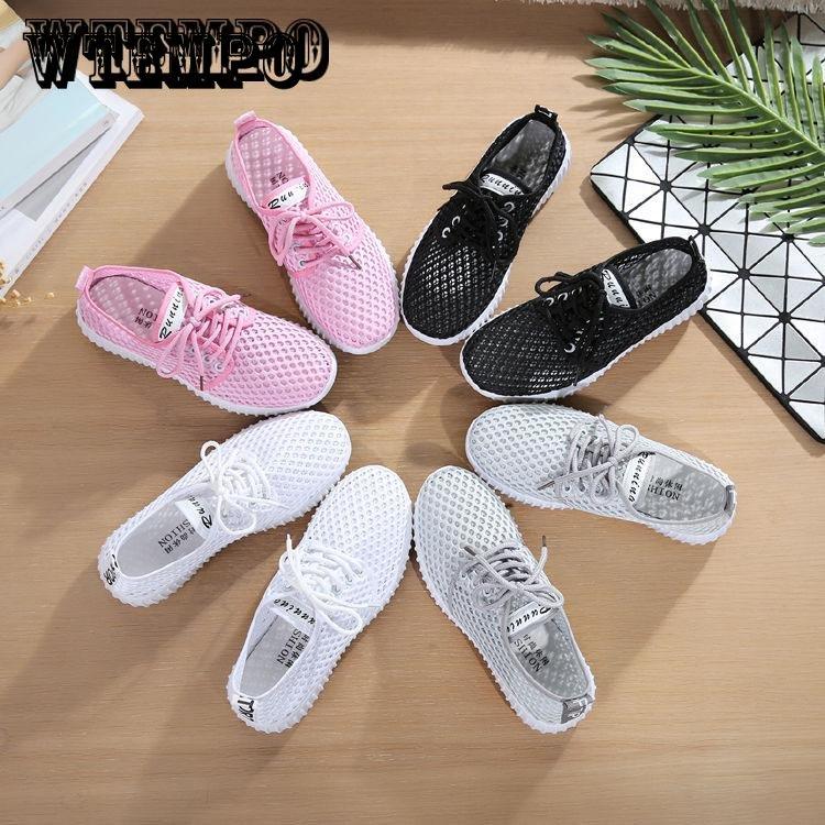 Женские сетчатые кроссовки на лето