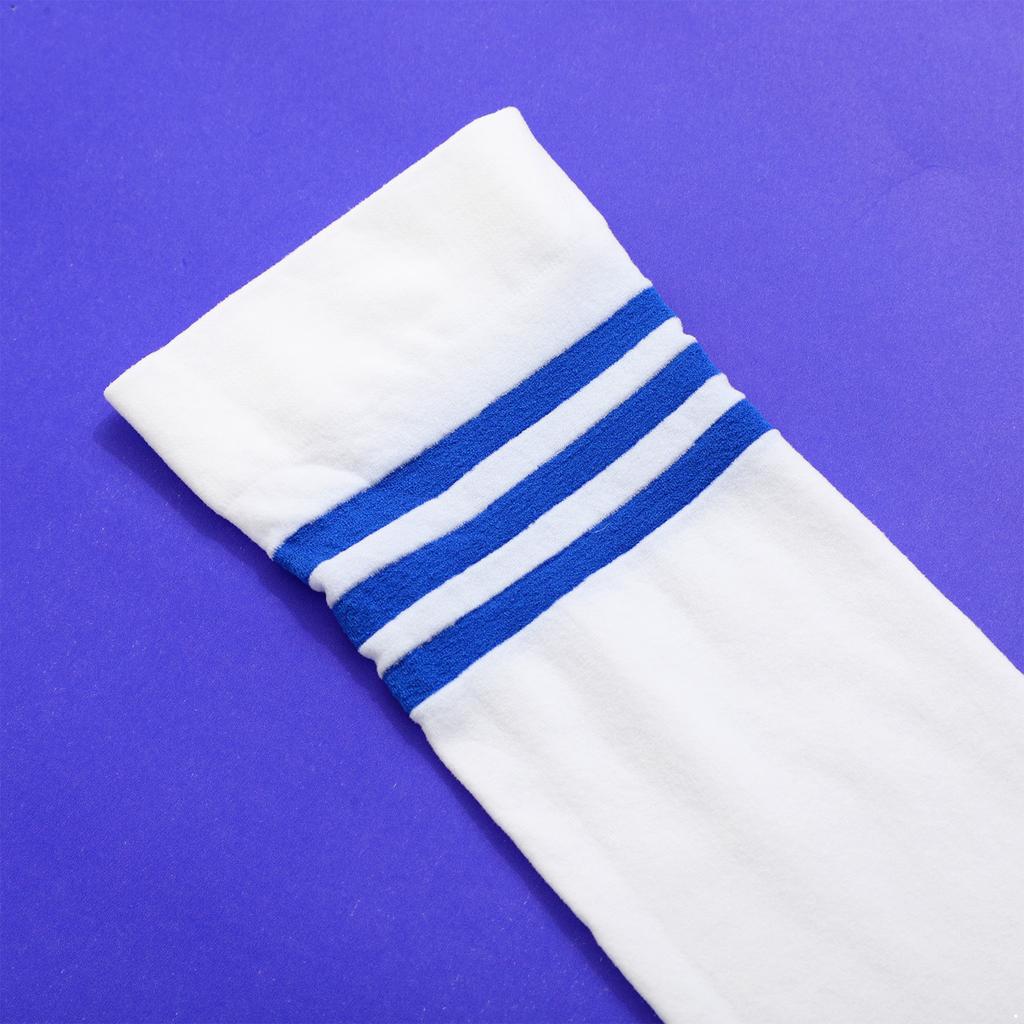 Костюмы для танцев чирлидинга для девочек, кроп-топ без рукавов с V-образным вырезом и принтом букв, плиссированная юбка с бантом, резинка для волос, ручные цветы, полосатые гольфы