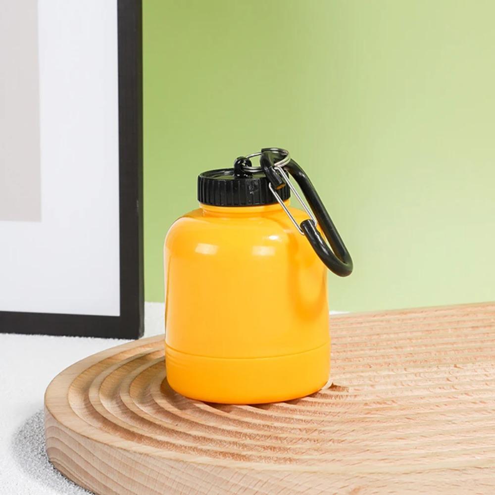 Small Capacity Protein Powder Container 200ML Water Cup Portable Protein Powder Bottle  Cycling
