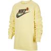 Nike Спортивная толстовка пуловер Club Fleece Детские топы Мягкий желтый HQ4885701
