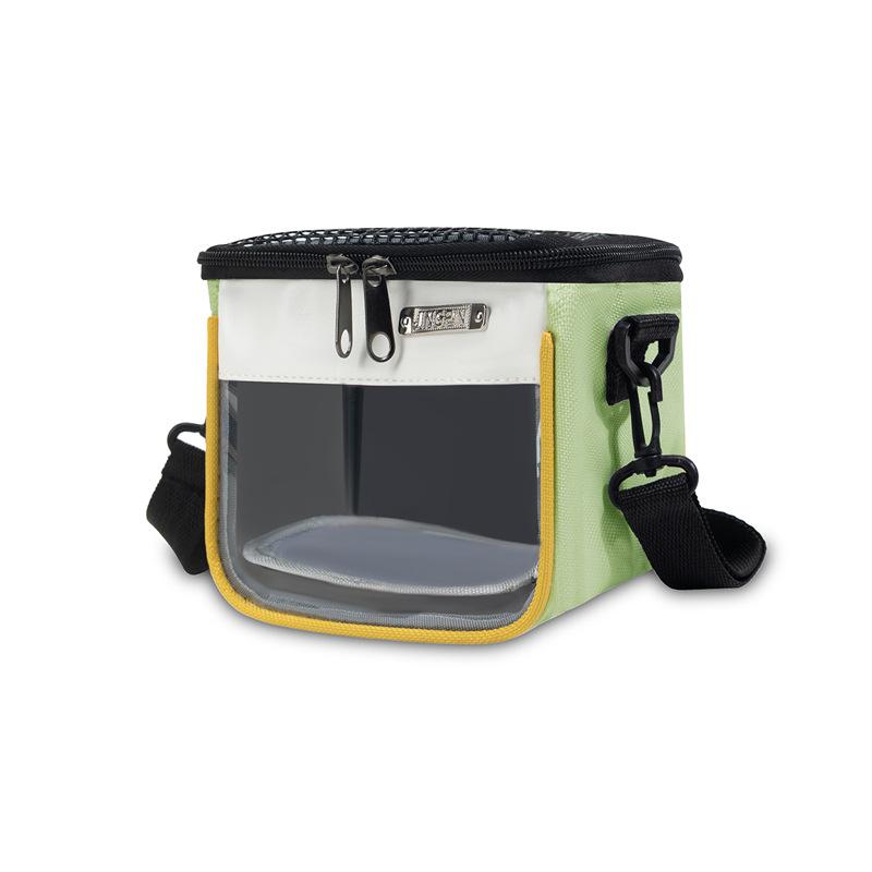 Breathable Portable Small Pet Carrier Bag Single Shoulder Outdoor Travel Backpack For Hamster Squirrel