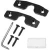Sun Visor Repair Kit, Compatible With Jeep Wrangler JK, JL, JT Gladiator 2018-2024, Aluminum Alloy Sun Visor Driver Side Replacement, Used For