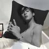 Korea  Sexy Photos Cha Eun Woo Pillow Case Square Pillow Bedroom Sofa Leisure Comfort Cushion Car Home Decoration