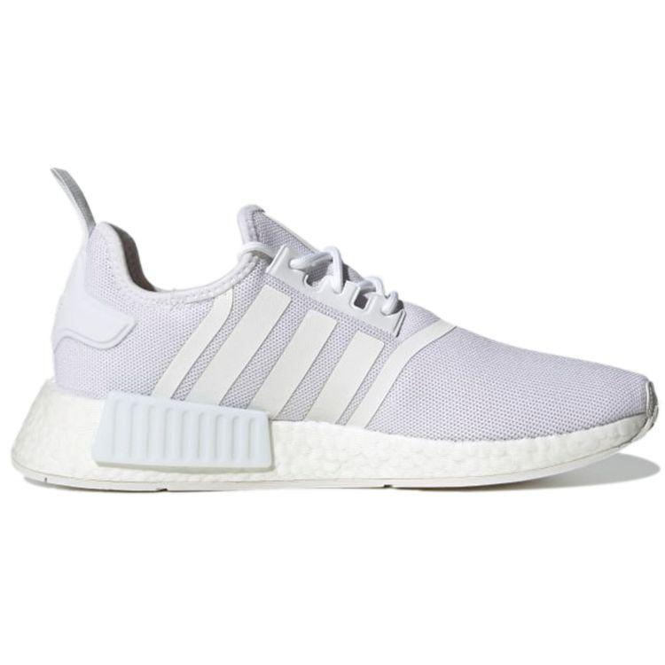 adidas NMD_R1 Primeblue Тройные белые кроссовки унисекс Cloud-White GZ9259