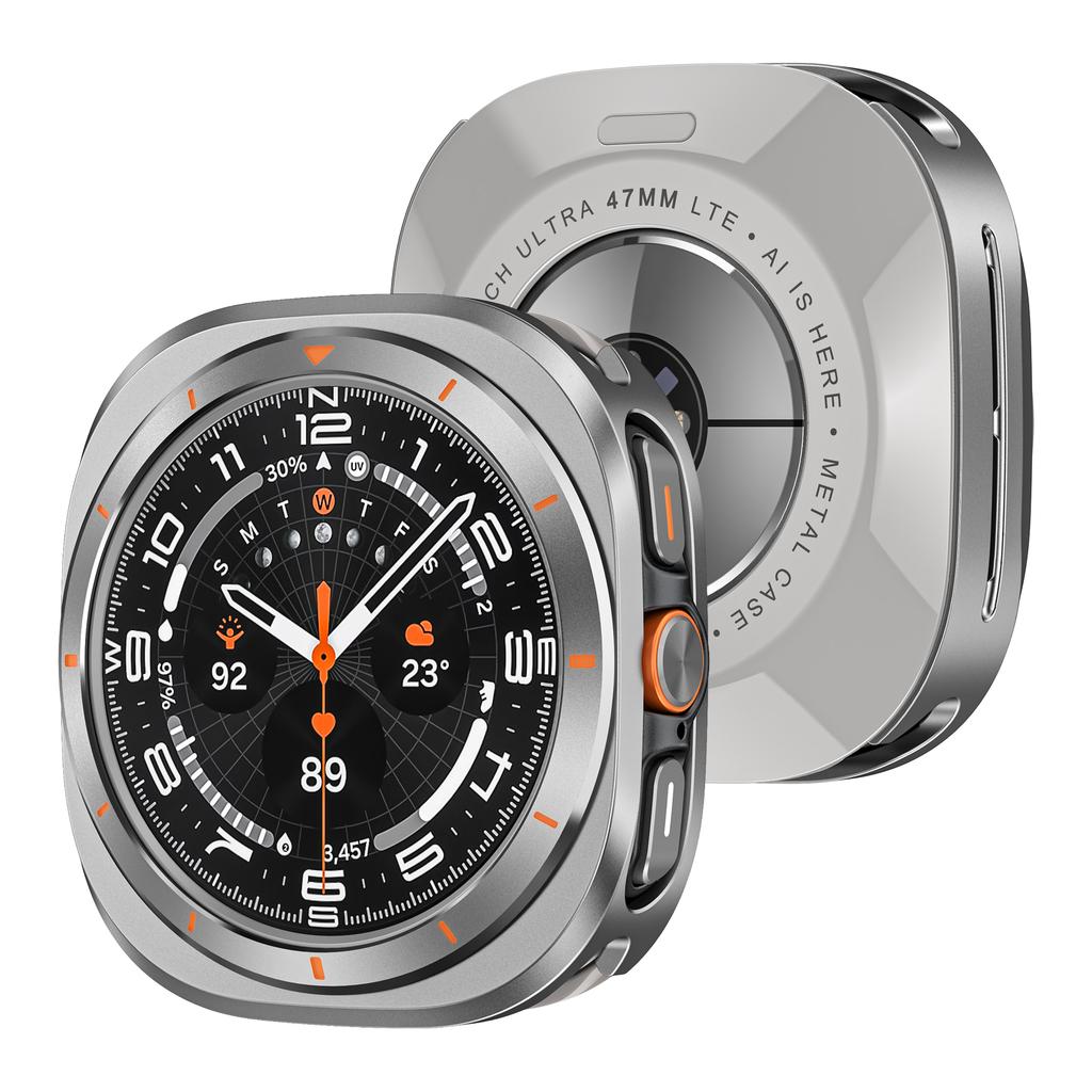 Защитный чехол из алюминиевого сплава для Samsung Galaxy Watch Ultra 7 47 мм, крышка для Samsung Ultra 2025, аксессуары для защиты экрана