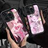 Модный Чехол для Телефона в Стиле Гяру для IPhone 11 12 13 16 15 17 14 Pro Max Мягкий Силиконовый Чехол Funda