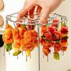 Fryer Grill – Stainless Steel Grill Skewer Grill With Round Hanging And Vertical Skewers