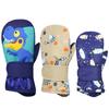 Cartoon Baby Winter Gloves Thicken Waterproof Kids Anti-Slip Skiing Gloves Outdoor Warm Snow Children Mittens for Girls Boys 1-6Y