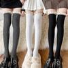 Casual Leg Warmer Stockings Women Sweet Girls Trendy Over The Knee Lace Thigh High Tight Sexy Legging Lolita Dress Up Long Socks
