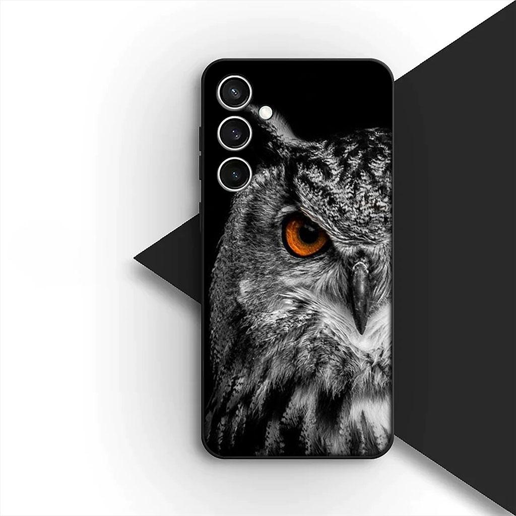 Wallpaper Owl Bird Silicone Phone Cover for Apple iPhone 17 Air 12 13 Pro Max Mini ProMax 7 + 8 Plus Soft Case