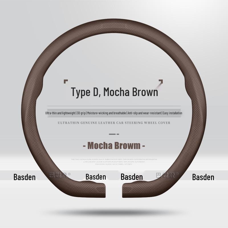 Чехол на 3-спицевое рулевое колесо Mazda Axela, CX5, M6, CX4, CX-30, Atenza (EZ-60)