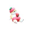 Милая Игрушка-Кот с Фруктами ПВХ Коллекционная Фигурка Для Стола Домашний Декор