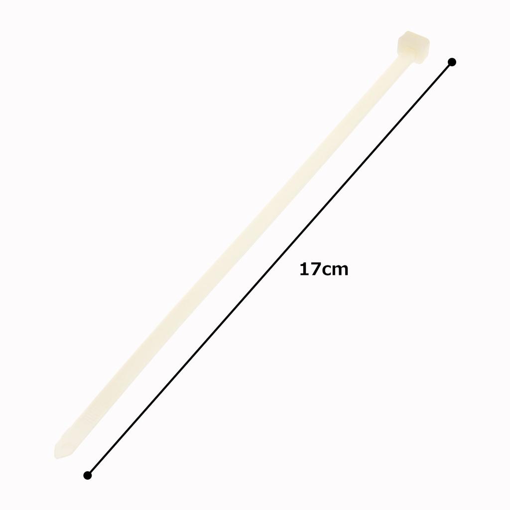 Panduit Sta-Strap Nylon Cable Ties, Natural, SST2S-M