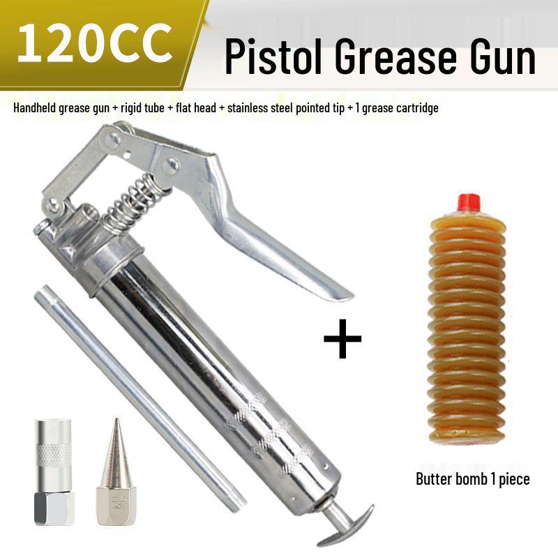 Mini One-Hand High-Pressure Grease Gun with Auto Air Venting