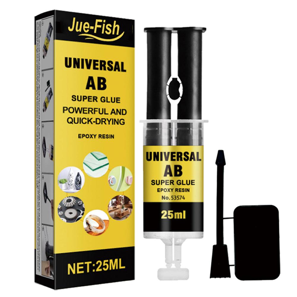 5 шт. Надежный Долговечный Клей 25 мл/шт. Универсальный Супер Клей AB для Стекла Металла Дерева Керамики Металлофурнитуры Ремонтный Клей