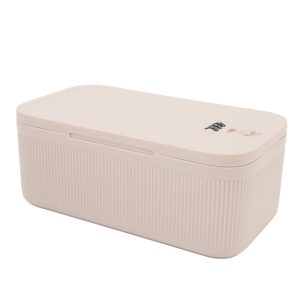 Портативный Маленький Сейф Кодовый Сейф Персональный Дорожный Защищенный Сейф с Паролем для Общежития Путешествий Дома Офиса