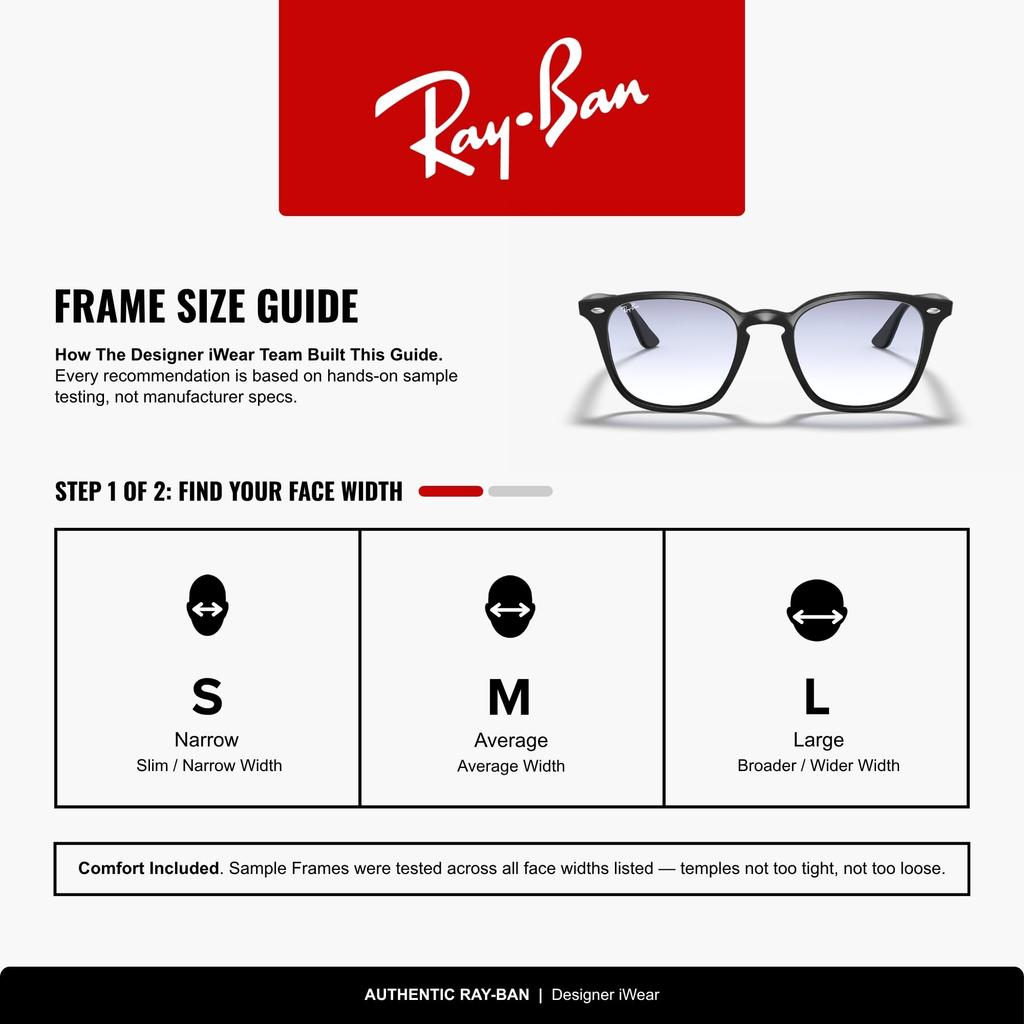 0RB4258F ПРОЗРАЧНЫЙ ГРАДИЕНТ СВЕТЛО-ГОЛУБОЙ 52 [Ray-Ban] Солнцезащитные очки, Унисекс, Взрослый, 601/19