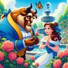 Disney 5D Алмазная живопись Красавица и Чудовище Вышивка крестом Мозаика Набор для украшения дома Наклейка на стену DIY Ручная работа Подарок
