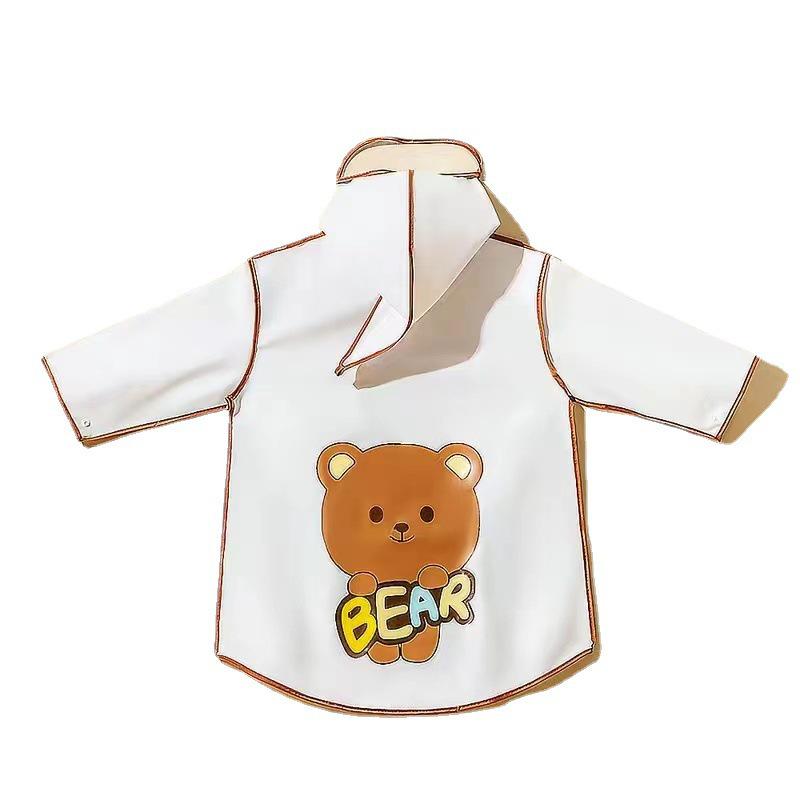 Очаровательный мультяшный водонепроницаемый плащ для малышей и детей постарше - унисекс-дизайн для мальчиков и девочек