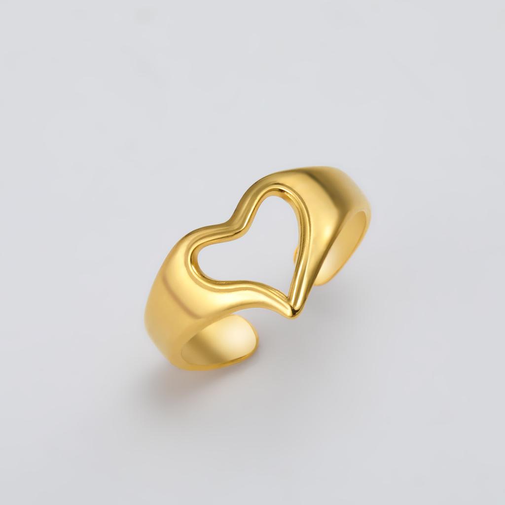 Мужское и женское кольцо в форме сердца, европейское и американское, хит продаж, классическая мода, чем кольцо в форме сердца, праздничный подарок