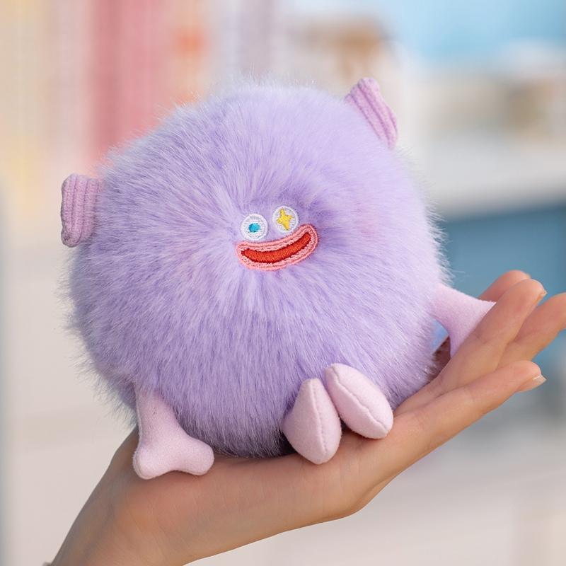 Cute Chubby Alien Monster Plush Dolls Cartoon Pendant Toys Throw Pillows Birthday Gifts For Children Boys Girls