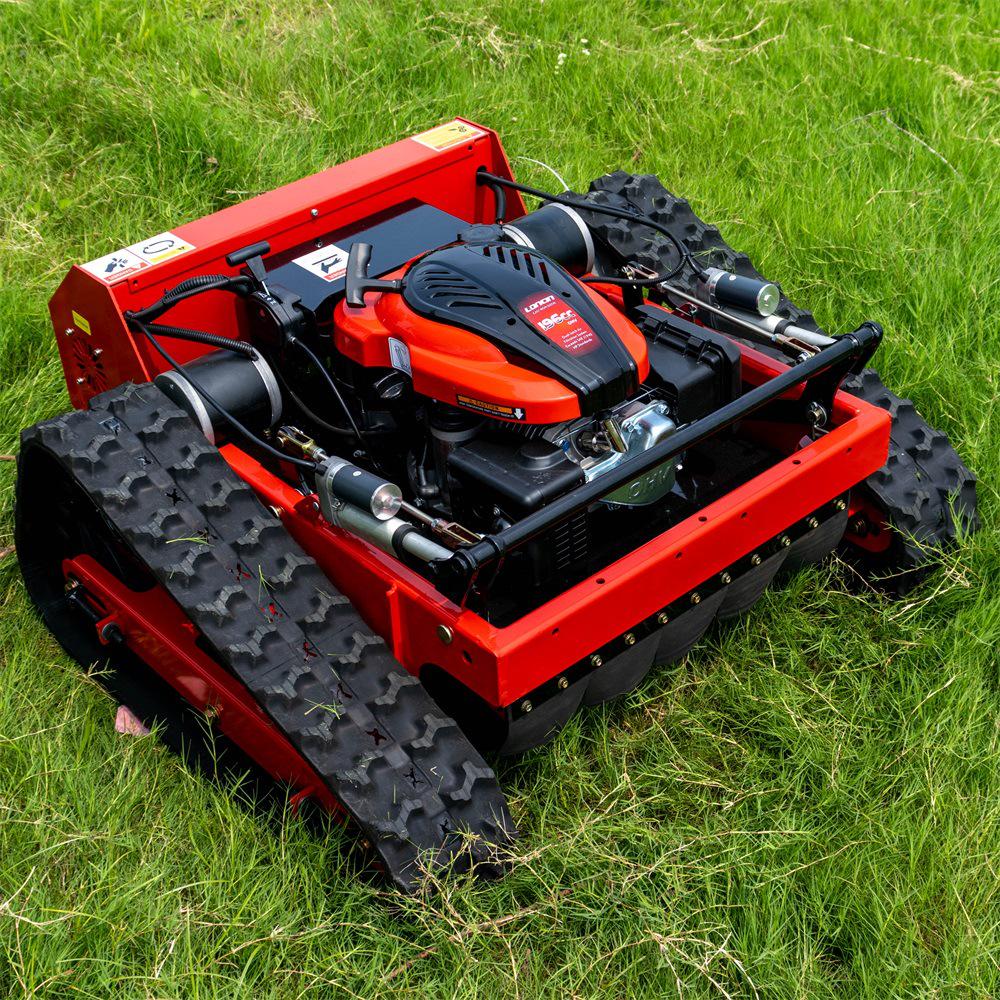 HT550B Tracked Remote Control Lawn Mower and Agricultural Mulcher