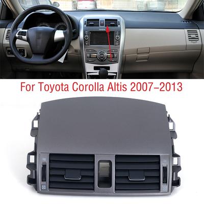 Для Toyota Corolla Altis E15 2007-2013 Автомобильная передняя приборная панель Центр A/C Выход кондиционера Вентиляционные отверстия для кондиционирования воздуха