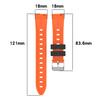 18mm Pattern Design Silicone Strap for Huawei Watch GT 6 / 5 / 4 41mm / Garmin Venu 3S Adjustable Watch Band