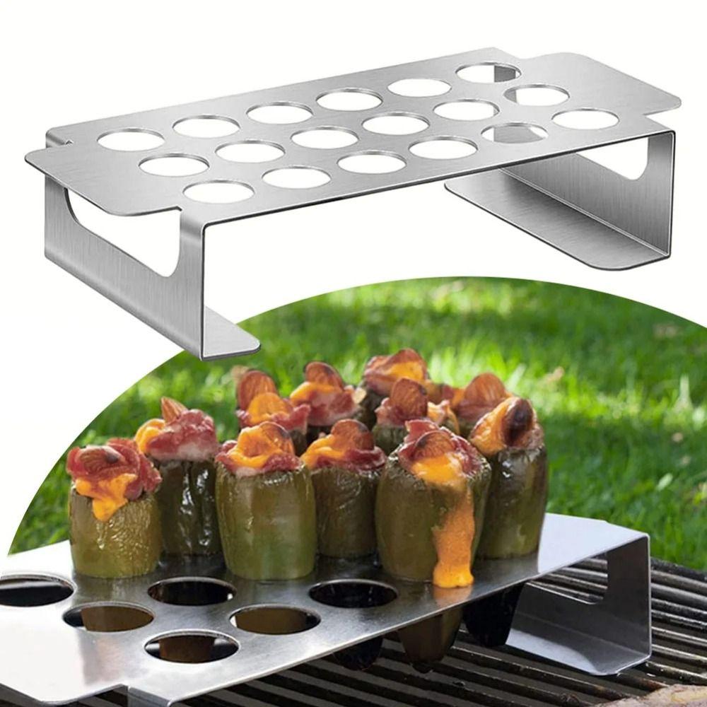 Компактный гриль-барбекю Chili с антипригарным покрытием, инструменты для гриля на открытом воздухе, аксессуары для барбекю