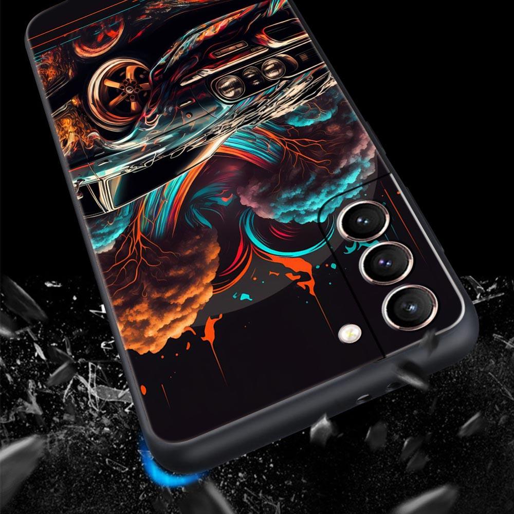 Чехол для телефона Sports Car JDM Tokyo Drift для Samsung Galaxy S23 Ultra S22 S21 S20 FE 5G S10 S10E S9 S8 Plus Note 20, силиконовый чехол