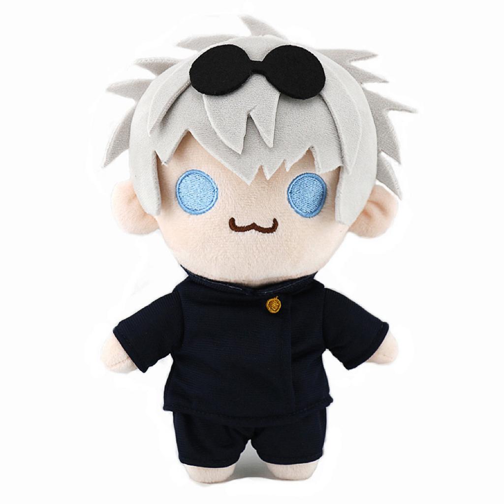 Новая плюшевая игрушка Jujutsu Kaisen, милая, мягкая, набитая, кукла-подушка Годжо и Гэто, подарок на день рождения и Рождество для детей