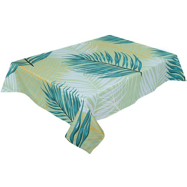 Банановые листья тропических растений водонепроницаемая скатерть свадебный декор дорожка для стола декор для кофе обеденный стол крышка