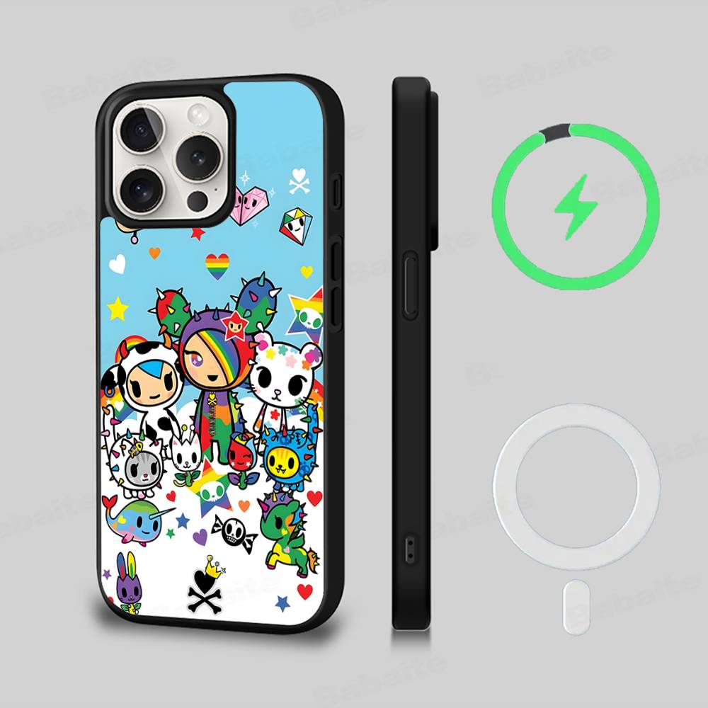 H-Hazbin Hotel Ангел Для Magsafe Магнитный Беспроводной Для IPhone 16 15 14 13 12 11 17 Pro Max Plus Чехол для Телефона