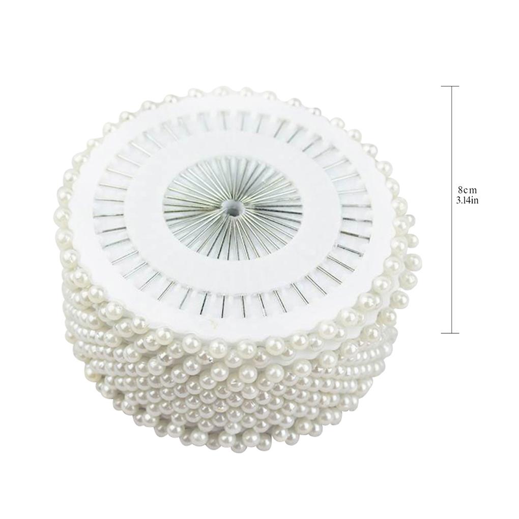 40 шт. швейных булавок с шаровидными головками, мини-игл для стегания, ткани, ювелирных изделий, проектов «сделай сам», аксессуаров