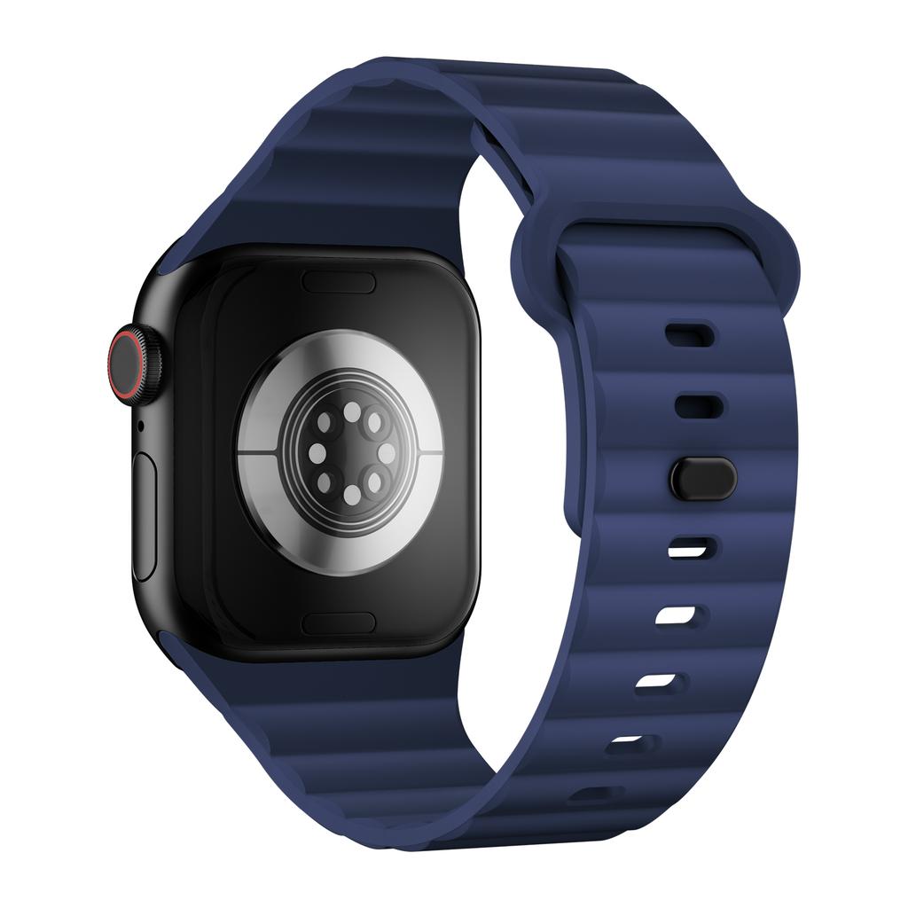 Спортивный ремешок для Apple Watch Ultra 3/11/10/9/8/7/6/SE 49мм 46мм 45мм 44мм 40 41 42мм Силиконовый браслет на запястье correa ремешки iWatch