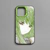 Девушка с зелеными волосами Code Geass Матовый чехол для iPhone 17 Air 16 E 15 14 Plus 13 12 Mini 11 Pro Max Акриловый лист Силиконовая крышка