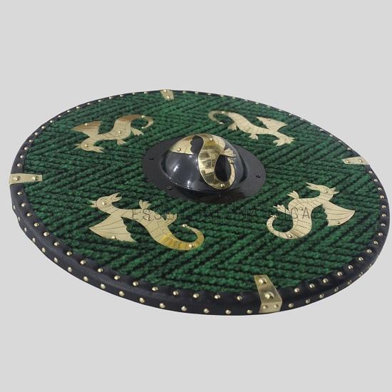 Щит викинга, готовый к бою, щит викинга, идеальный декоративный щит для косплея